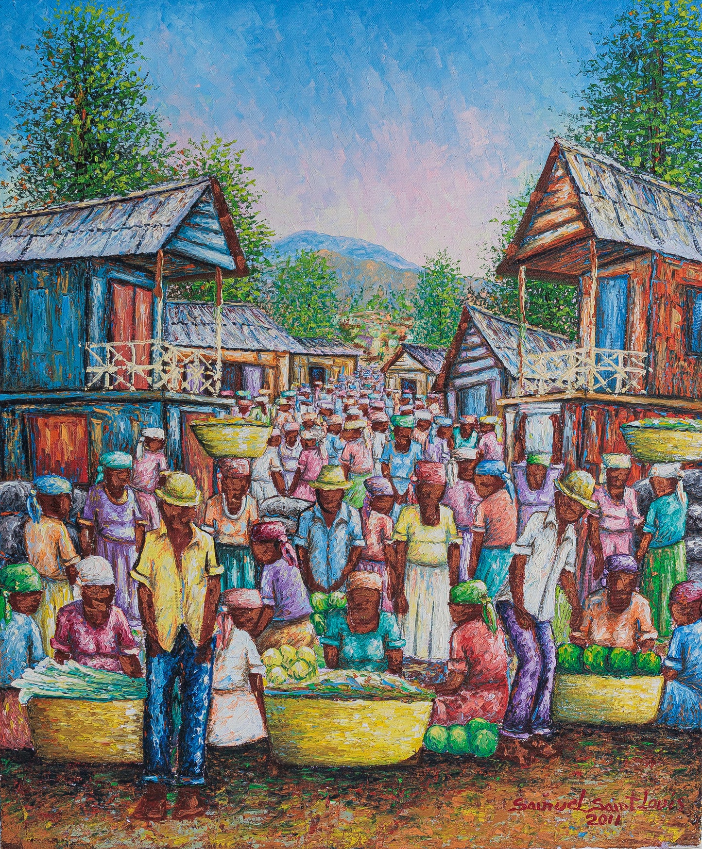 Scène de Marché à la Campagne