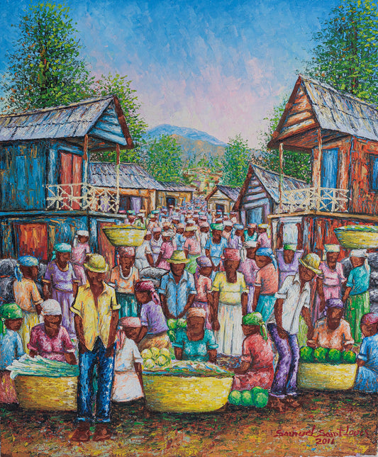 Scène de Marché à la Campagne