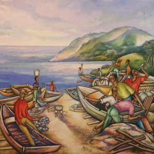 Fishing workers
