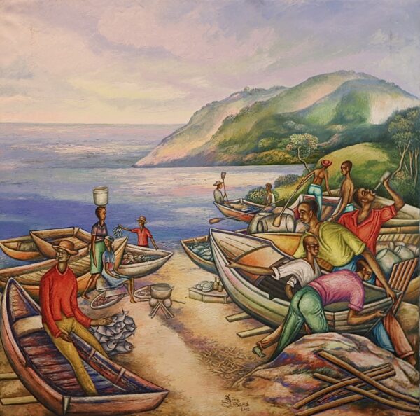 Fishing workers