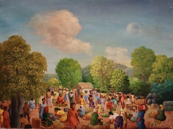 Daily life.Market Place