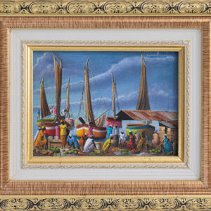 Scene de marche sur le littoral